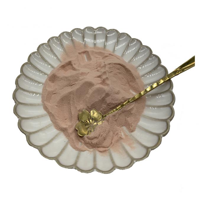 پودر توت فرنگی خشک شده 99٪ رنگ صورتی روشن 0