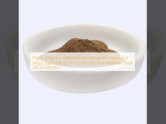 به شدت موثر 100٪ طبیعی Hamamelis Virginiana Witch Hazel عصاره برای لوازم آرایشی مواد اولیه عمر 24 ماه